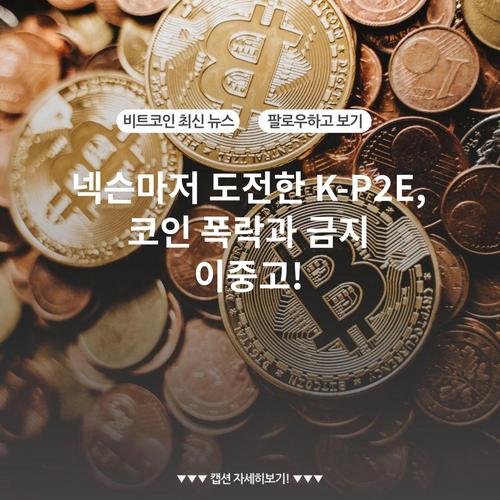 넥슨마저 도전한 K-P2E, 코인 폭락과 금지 이중고!